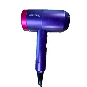 Interstellar Blow Dryer with Adjustable Airflow Technology Good Condition Purple